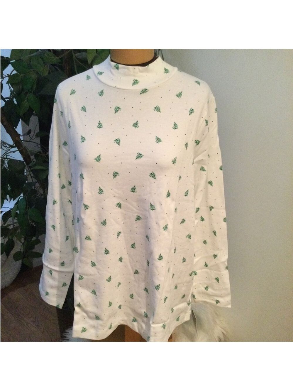 Croft & Barrow lightweight long sleeve mockneck tee Womans size 1X